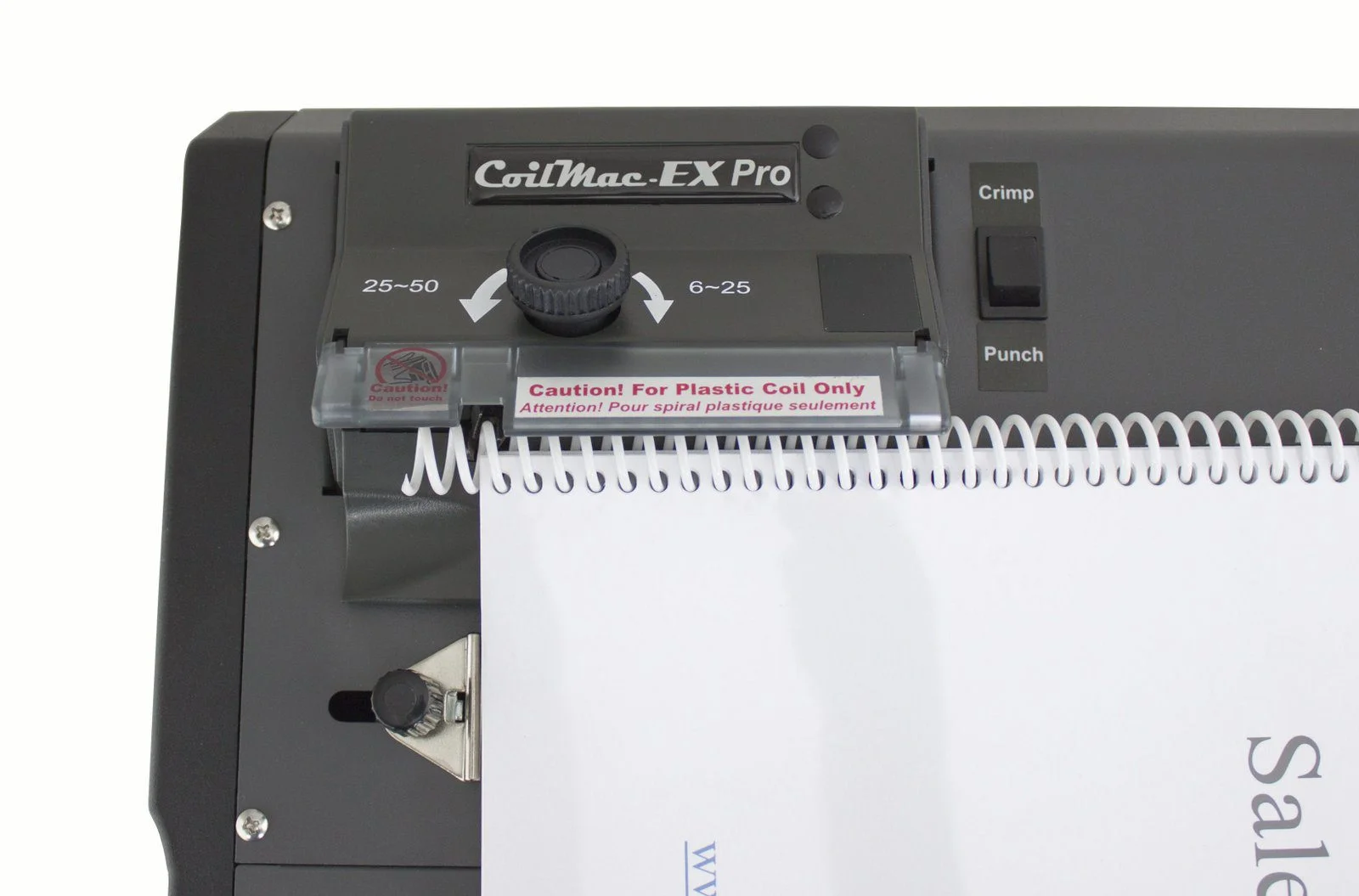 CoilMac EX PRO Electric Punch with Easy Roller Electric Inserter - Image 5