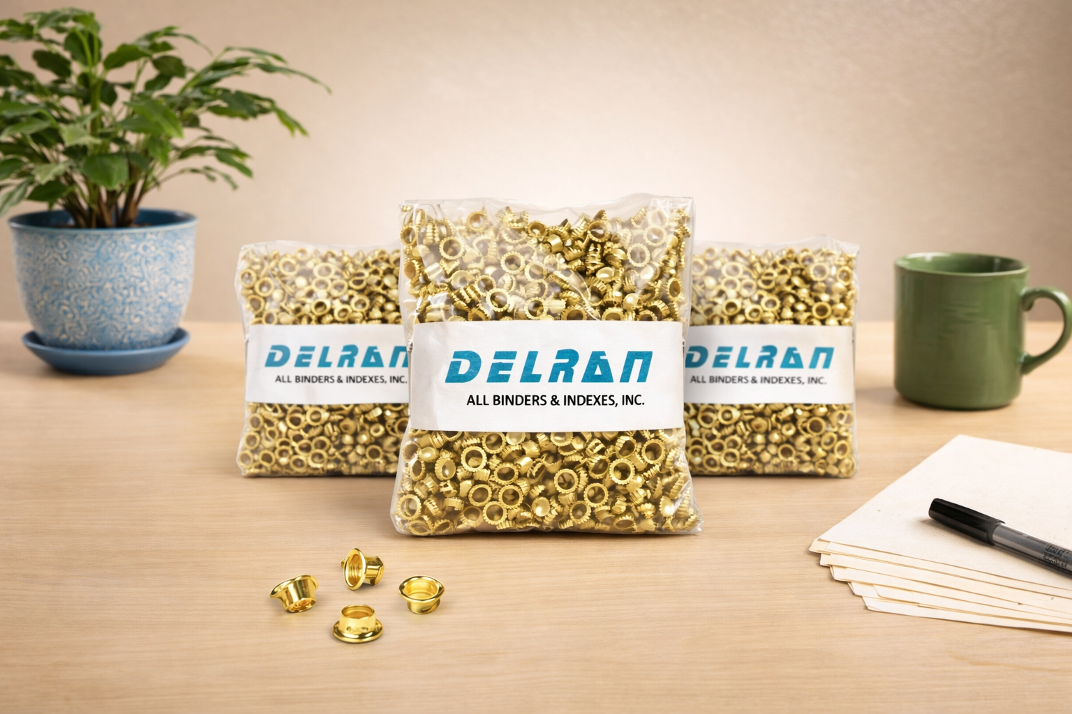 The Unique Bates Brass Eyelets in 3 Efficient and Effective Sizes