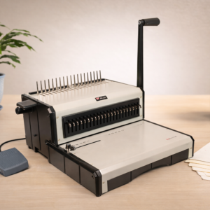 AlphaBind-CM Heavy Duty Manual Comb Binding Machine