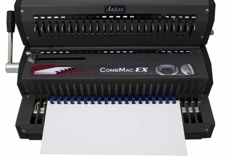 CombMac-EX 24 Electric Punch Manual Bind by Akiles – Powerful Electric Punch - Image 4