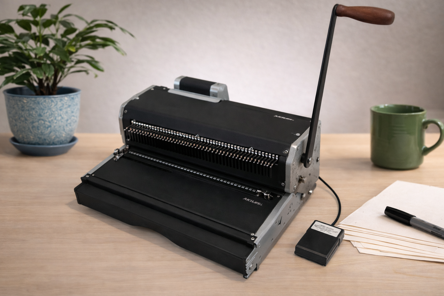 CoilMac-ER Manual Punch Electric Coil Roller Series