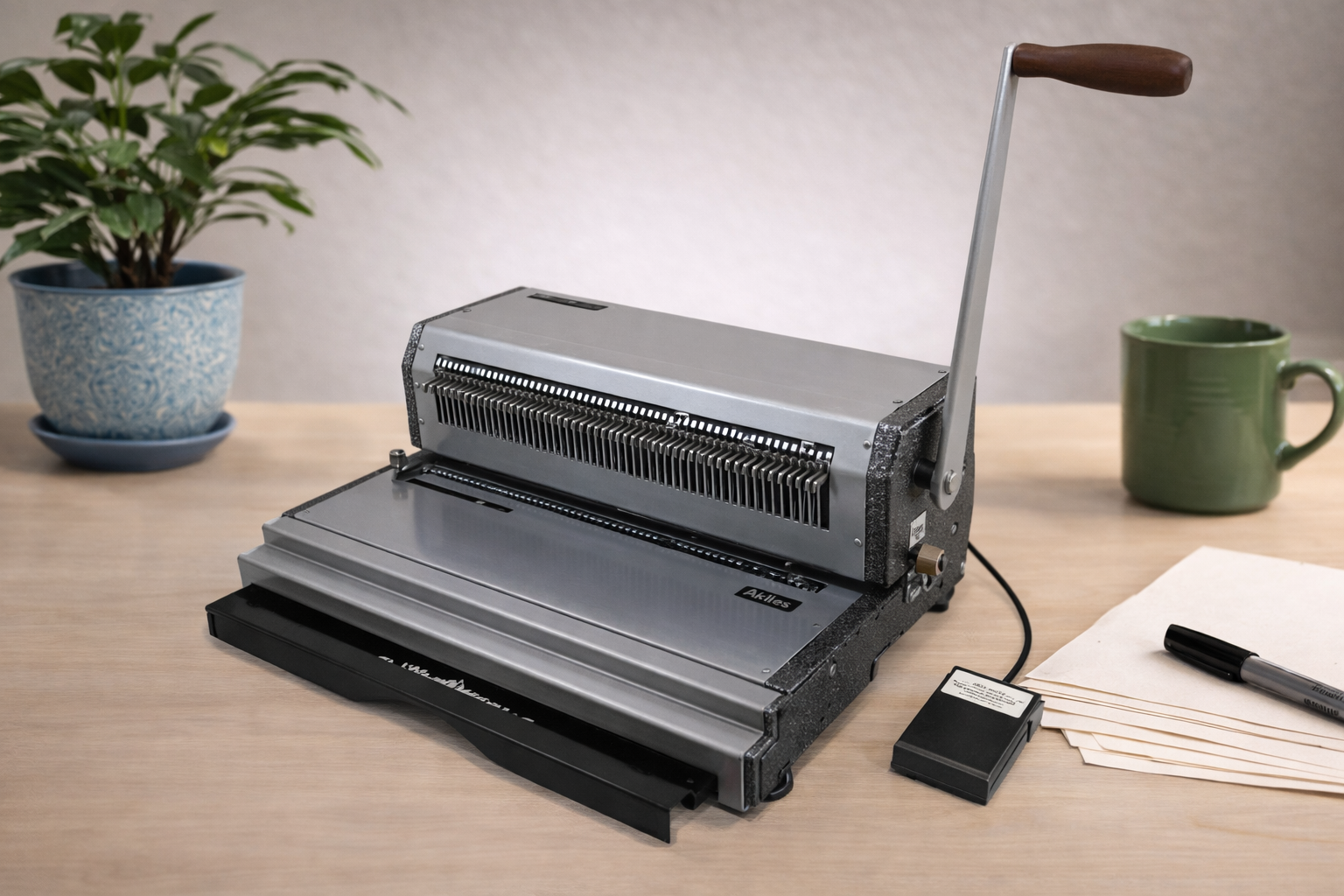 CoilMac-M Manual Punch & CoilMac Plus Series By Akiles – 1 Incredible Productive Coil Punches