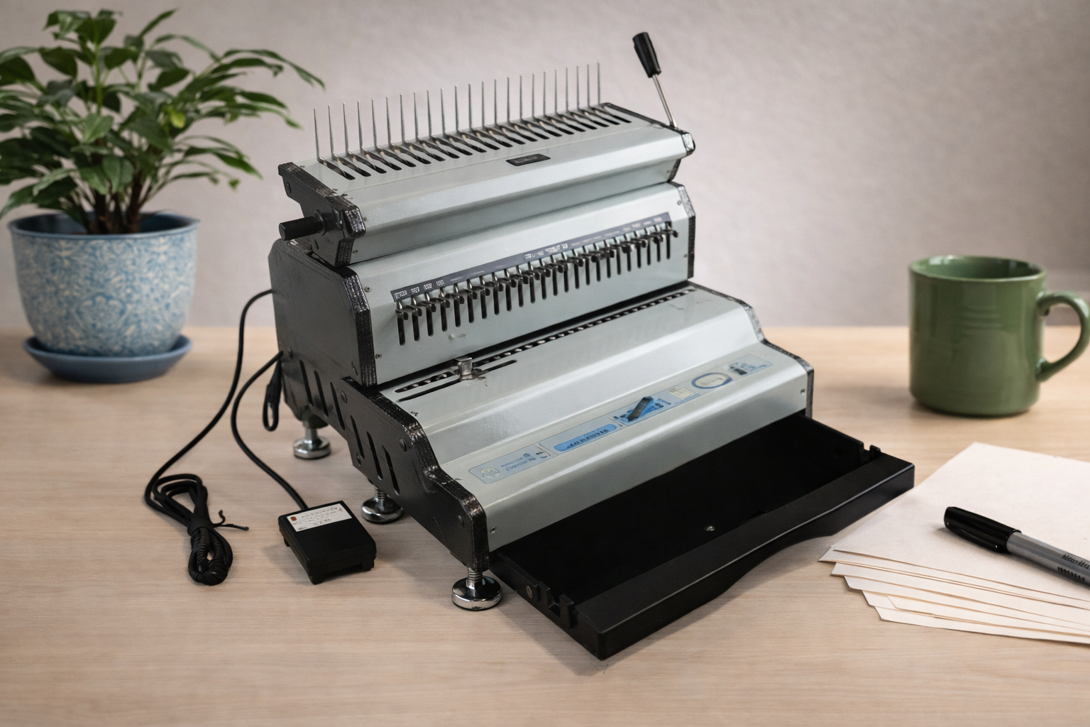 CombMac-24E Electric Punch Manual Bind by Akiles